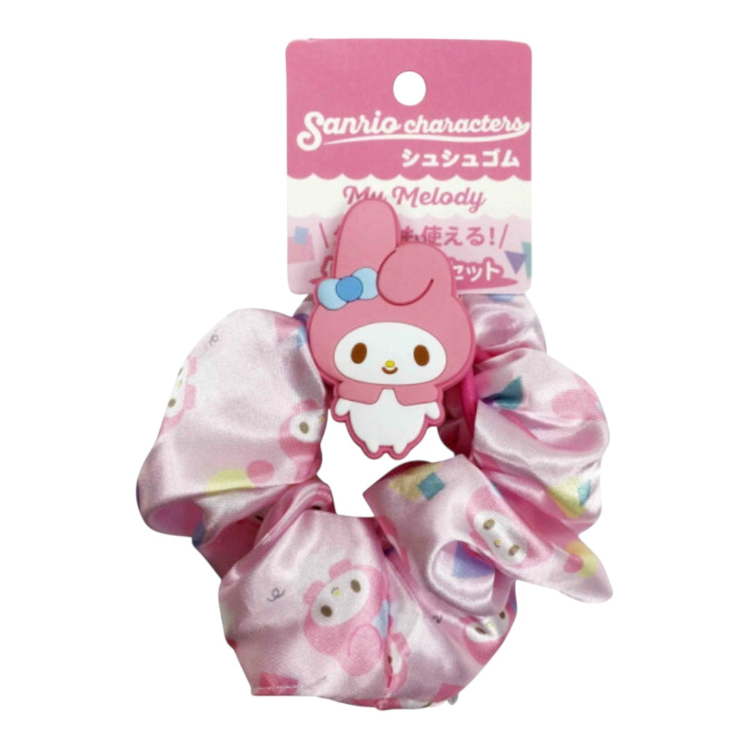 SANRIO MY MELODY HAIR SCRUNCHIE & MASCOT TIE