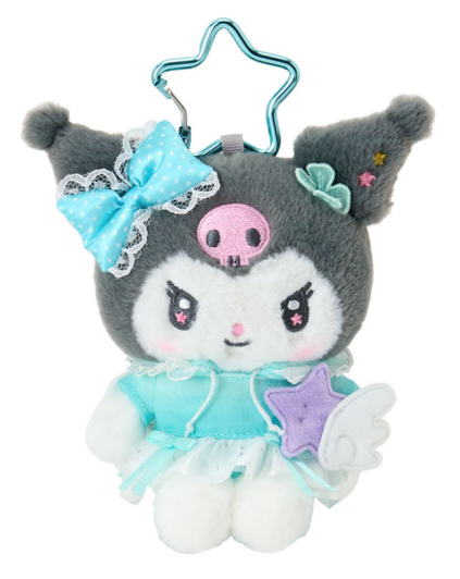 SANRIO ORIGINAL KUROMI SPARKLING WISH WINGS MASCOT HOLDER