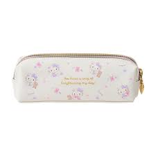 SANRIO ORIGINAL HELLO KITTY DOUBLE ZIPPER PEN CASE