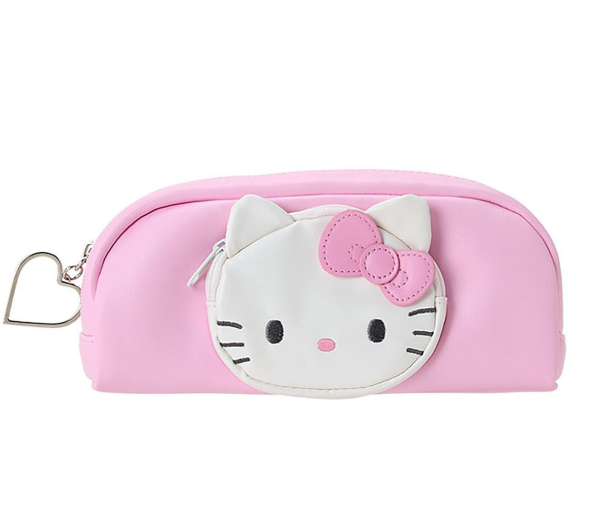 SANRIO ORIGINAL HELLO KITTY PENCIL POUCH PINK (I LOVE HELLO KITTY)