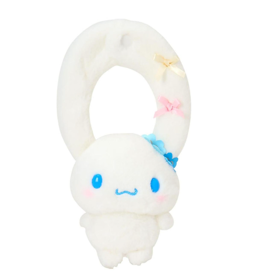 SANRIO ORIGINAL CINNAMOROLL MASCOT BAG CHARM LIGHT BLUE CLOVER