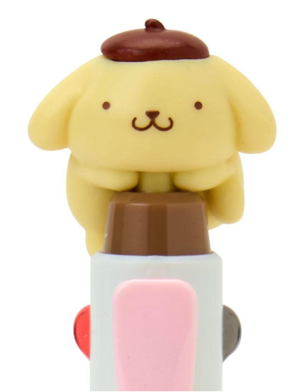 SANRIO ORIGINAL POMPOMPURIN MASCOT ENERGEL 2 COLOR MULTI GEL PEN