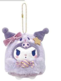 SANRIO ORIGINAL KUROMI CANDY GHOST HANGING PLUSH MASCOT KU