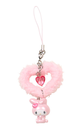 SANRIO ORIGINAL KUROMI & MY MELODY PHONE STRAP BLIND BOX MELOUSA ROMIUSA