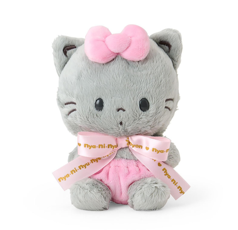 SANRIO ORIGINAL NYANINYUNYENYON PLUSH TOY (GRAND PRIX 2ND EDITION LOGO RIBBON CHARACTER AWARD 2026)