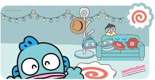 SANRIO JAPAN ORIGINAL HANGYODON DESK MAT