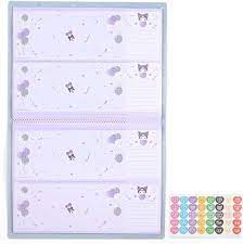 SANRIO JAPAN ORIGINAL KUROMI POCKET FILE