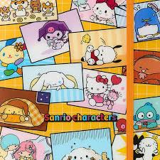 SANRIO ORIGINAL CHARACTERS COLLECTION CARD WITH FILE