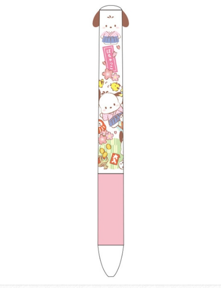 SANRIO ORIGINAL POCHACCO 2C BALL PEN JAPANESE STYLE ESLITE