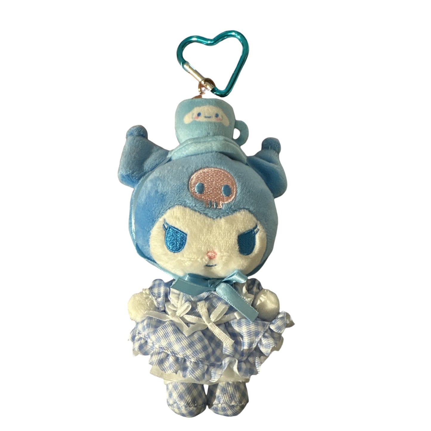 SANRIO ORIGINAL KUROMI MASCOT PLUSH CINNAMOROLL BLUE