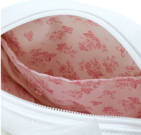 SANRIO JAPAN ORIGINAL MY MELODY WHITE STRAWBERRY TEA TIME CROSS BODY BAG