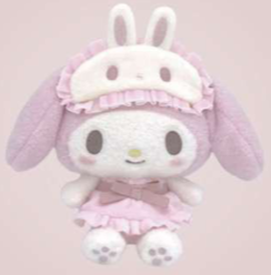 SANRIO ORIGINAL MY MELODY 8 IN PAJAMAS PLUSH MM