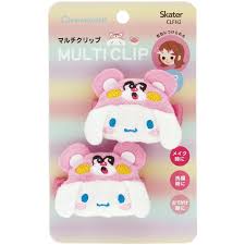 SANRIO JAPAN ORIGINAL CINNAMOROLL / PINK BEAR HAIR CLIP SET