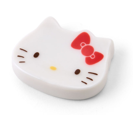 SANRIO ORIGINAL HELLO KITTY WOODEN CHOPSTICKS & CHOPSTICK REST SET