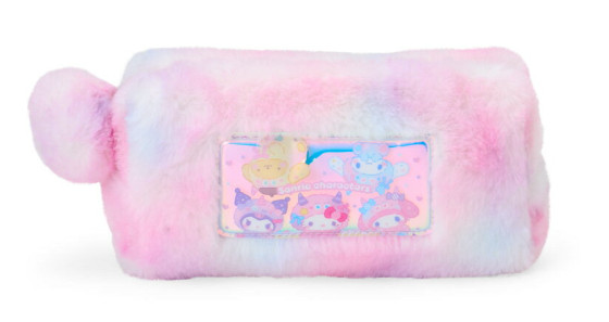 SANRIO ORIGINAL CHARACTER COLORFUL POP MONSTER ORIGINAL FLUFFY COSMETIC POUCH