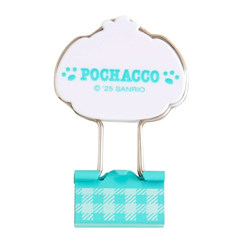 SANRIO POCHACCO 3 PC DOUBLE CLIP SET