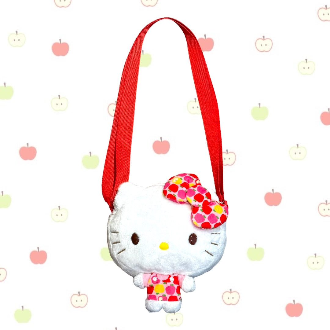 SANRIO HELLO KITTY SHOULDER BAG APPLE MASCOT KT