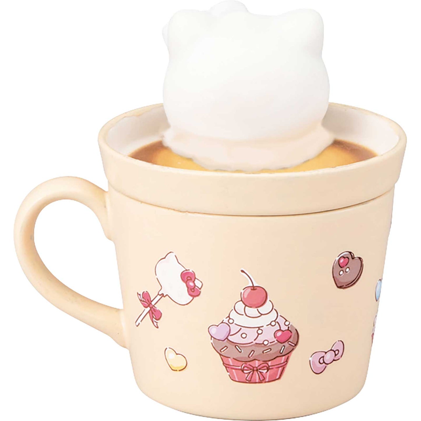 SANRIO HELLO KITTY MASCOT MUG CAFE LATTE ART