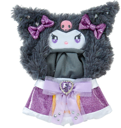 SANRIO ORIGINAL KUROMI PLUSH COSTUMER ENJOY IDOL SPARKLE