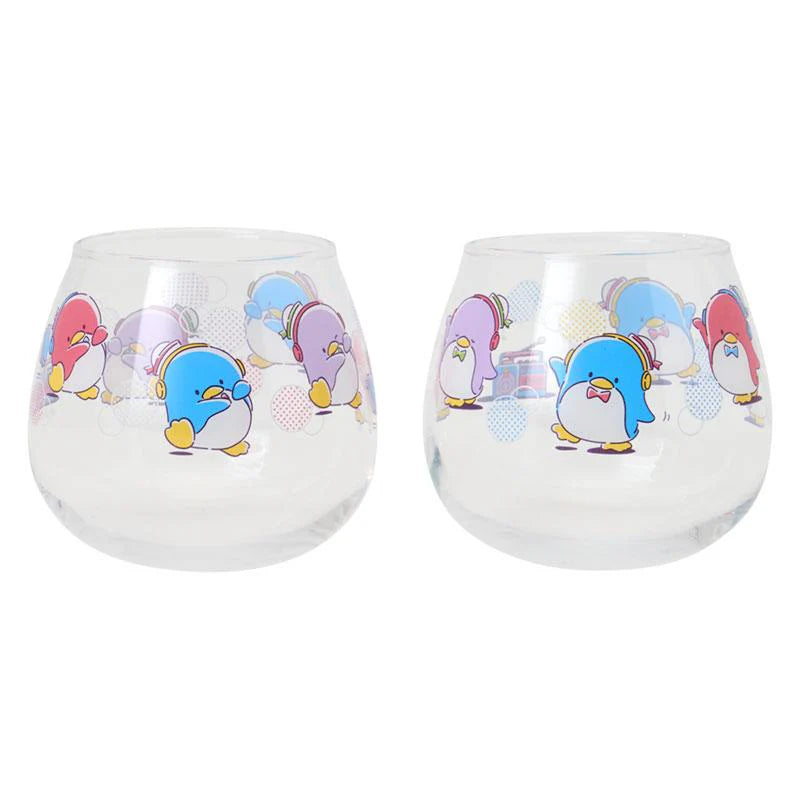 SANRIO ORIGINAL TUXEDOSAM SWAYING GLASS SET OF 2