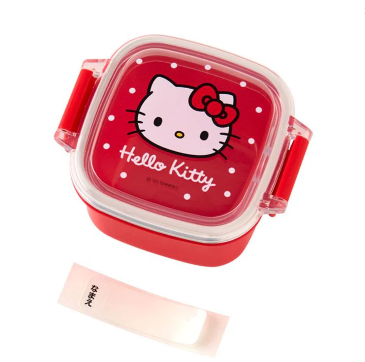SANRIO ORIGINAL HELLO KITTY BENTO LUNCH BOX (160 ML) RED