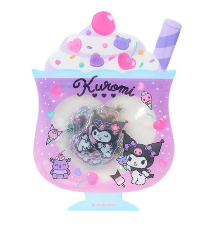 SANRIO ORIGINAL KUROMI STICKER CREAM SODA