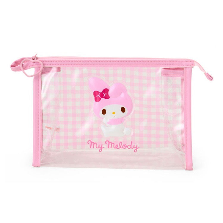 SANRIO ORIGINAL MY MELODY CLEAR POUCH 3D PATCH