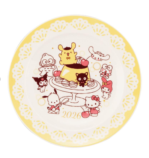 SANRIO ORIGINAL CHARACTERS 2026 PLATE