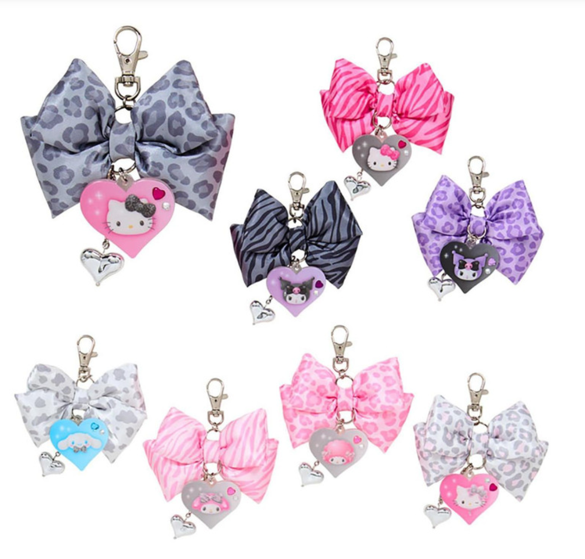 SANRIO ORIGINAL CHARACTERS RIBBON CHARM BLIND BOX MONOTONE ANIMAL