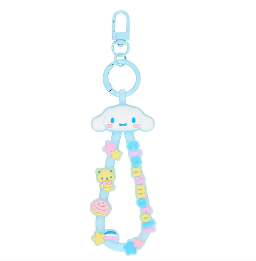 SANRIO ORIGINAL CINNAMOROLL RUBBER CORE KEYCHAIN