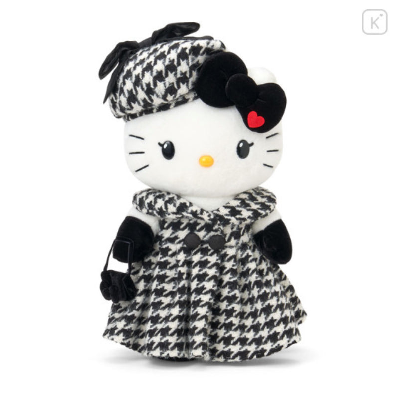 SANRIO ORIGINAL BIRTHDAY DOLL HELLO KITTY MONOCHROME GIRLY TWIN