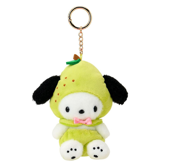SANRIO ORIGINAL POCHACCO MASCOT HOLDER FRUIT DESIGN