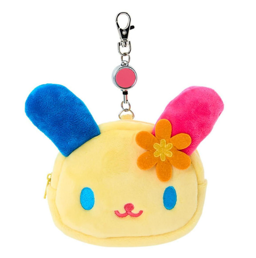 SANRIO ORIGINAL USAHANA PASS CASE CARD HOLDER POUCH AND REEL