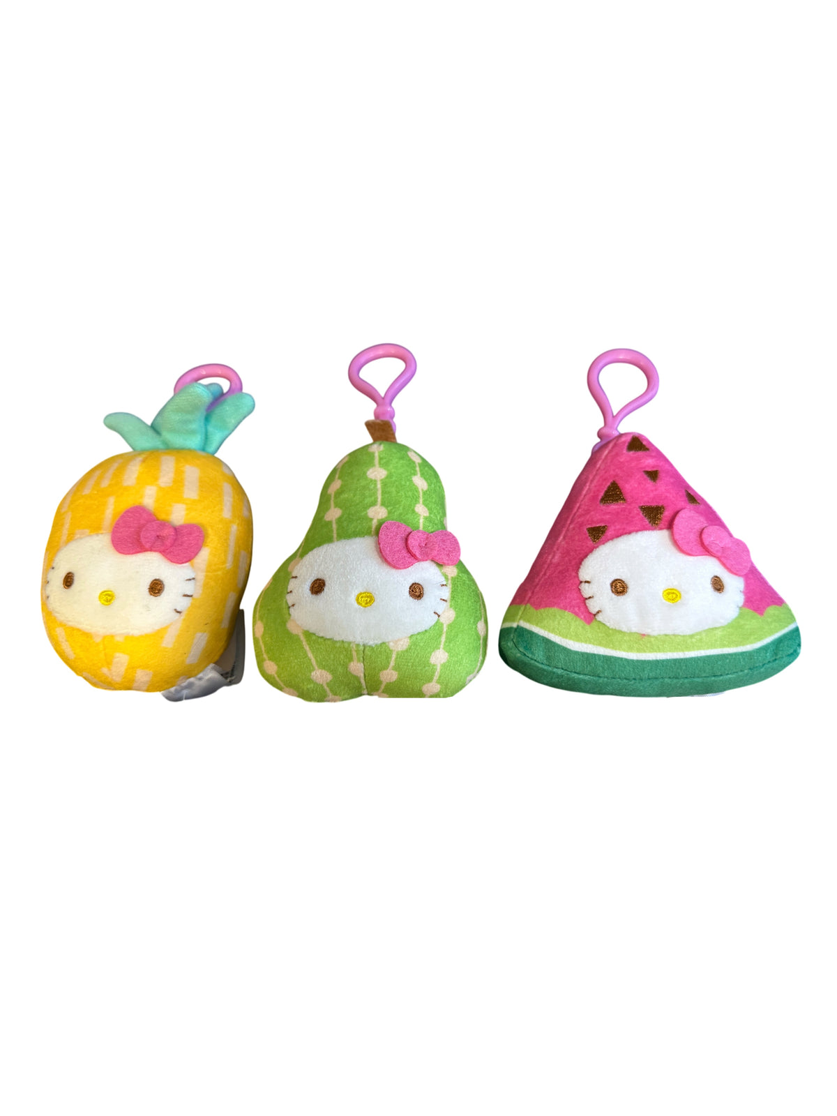 SANRIO HELLO KITTY FRUIT CLIP ON SET