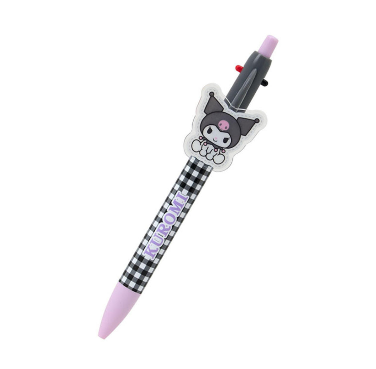 SANRIO KUROMI 2 COLOR BALLPOINT PEN & MECHANICAL PENCIL