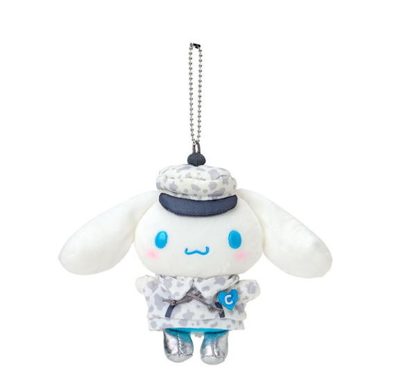 SANRIO ORIGINAL CINNAMOROLL MASCOT HOLDER MONOTONE ANIMAL