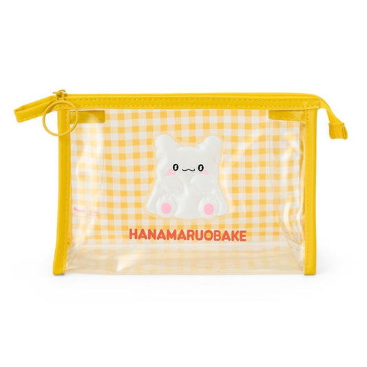 SANRIO ORIGINAL HANAMARU CLEAR POUCH 3D PATCH