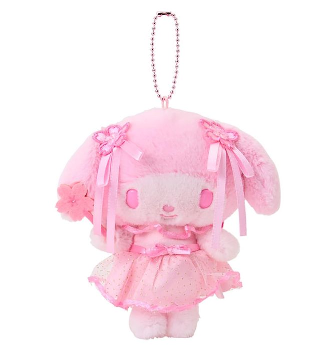 SANRIO ORIGINAL MY MELODY MASCOT HOLDER SAKURA CHERRY BLOSSOM FAIRY FLOWER