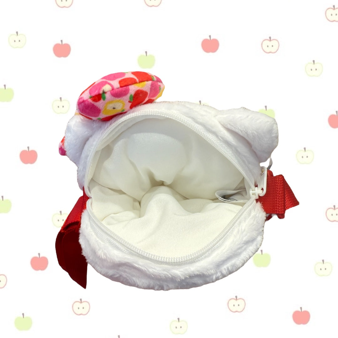 SANRIO HELLO KITTY SHOULDER BAG APPLE MASCOT KT