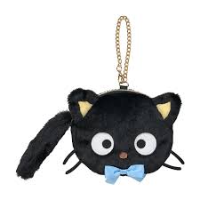 SANRIO ORIGINAL CHOCOCAT FACE SHAPED POUCH CAT'S CLUB