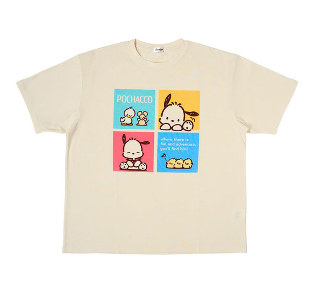 SANRIO POCHACCO OVERSIZED TSHIRT