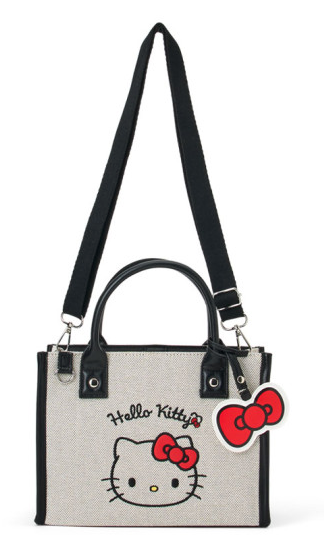 SANRIO ORIGINAL HELLO KITTY SQUARE 2WAY BAG WITH CHARM