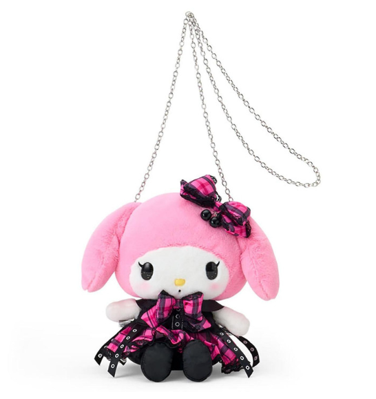 SANRIO ORIGINAL MY MELODY POCHETTE CROSSBODY SHOULDER BAG SWEET ROCK 'N'CHECK GINGHAM