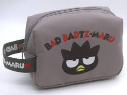 SANRIO ORIGINAL BADTZ MARU POUCH NEW LIFE 2025