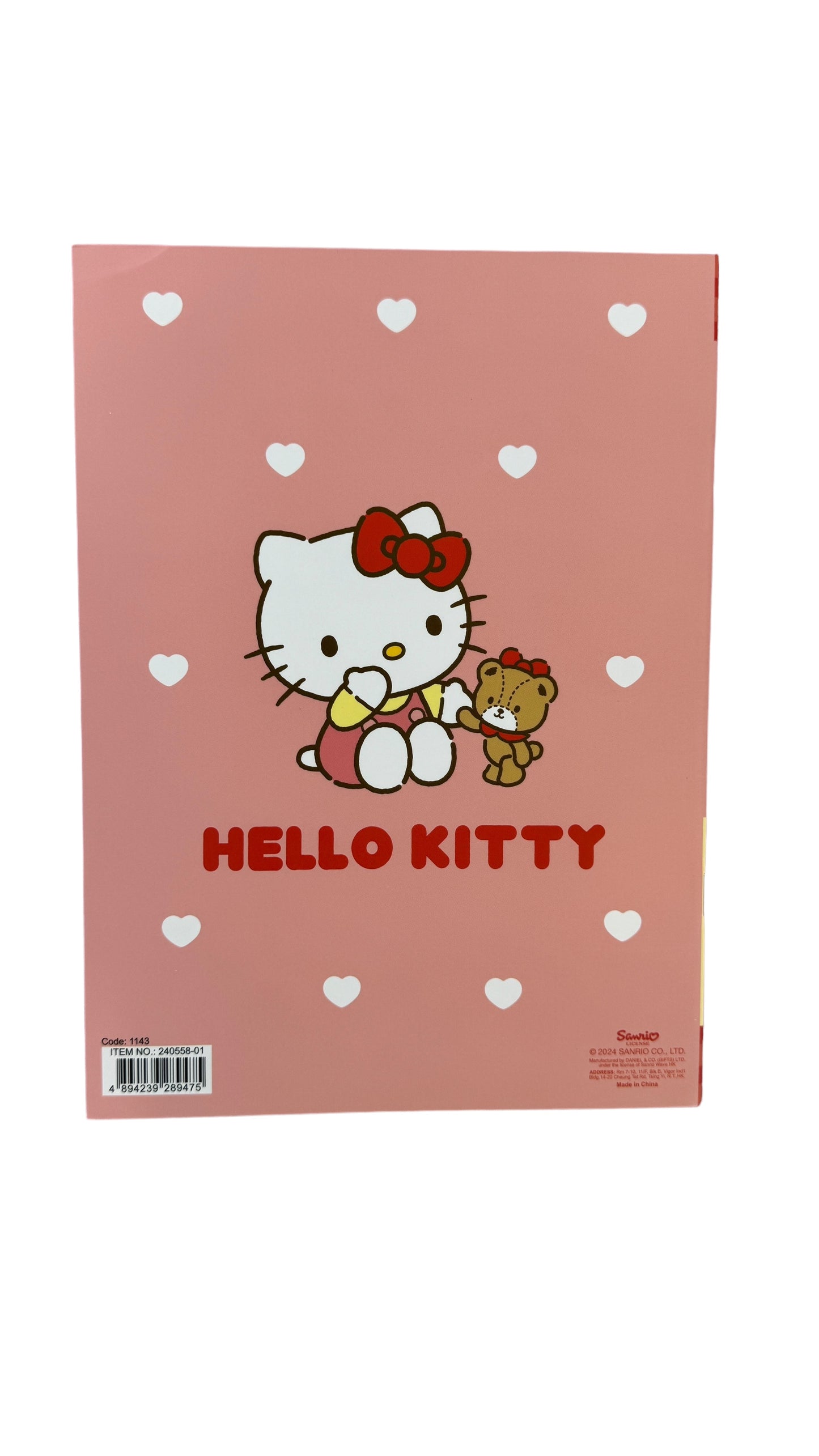 SANRIO JAPAN ORIGINAL HELLO KITTY B5 NOTEBOOK