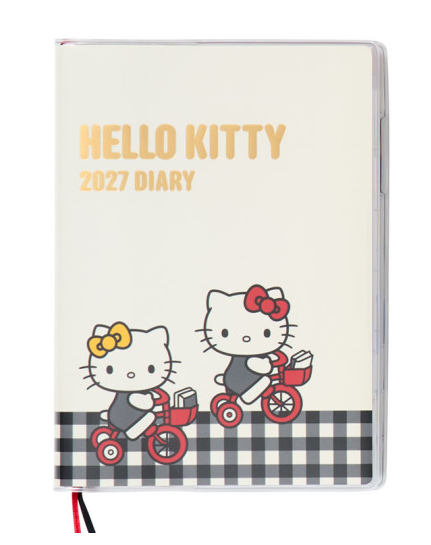 SANRIO ORIGINAL HELLO KITTY BLOCK TYPE B6 DIARY 2027