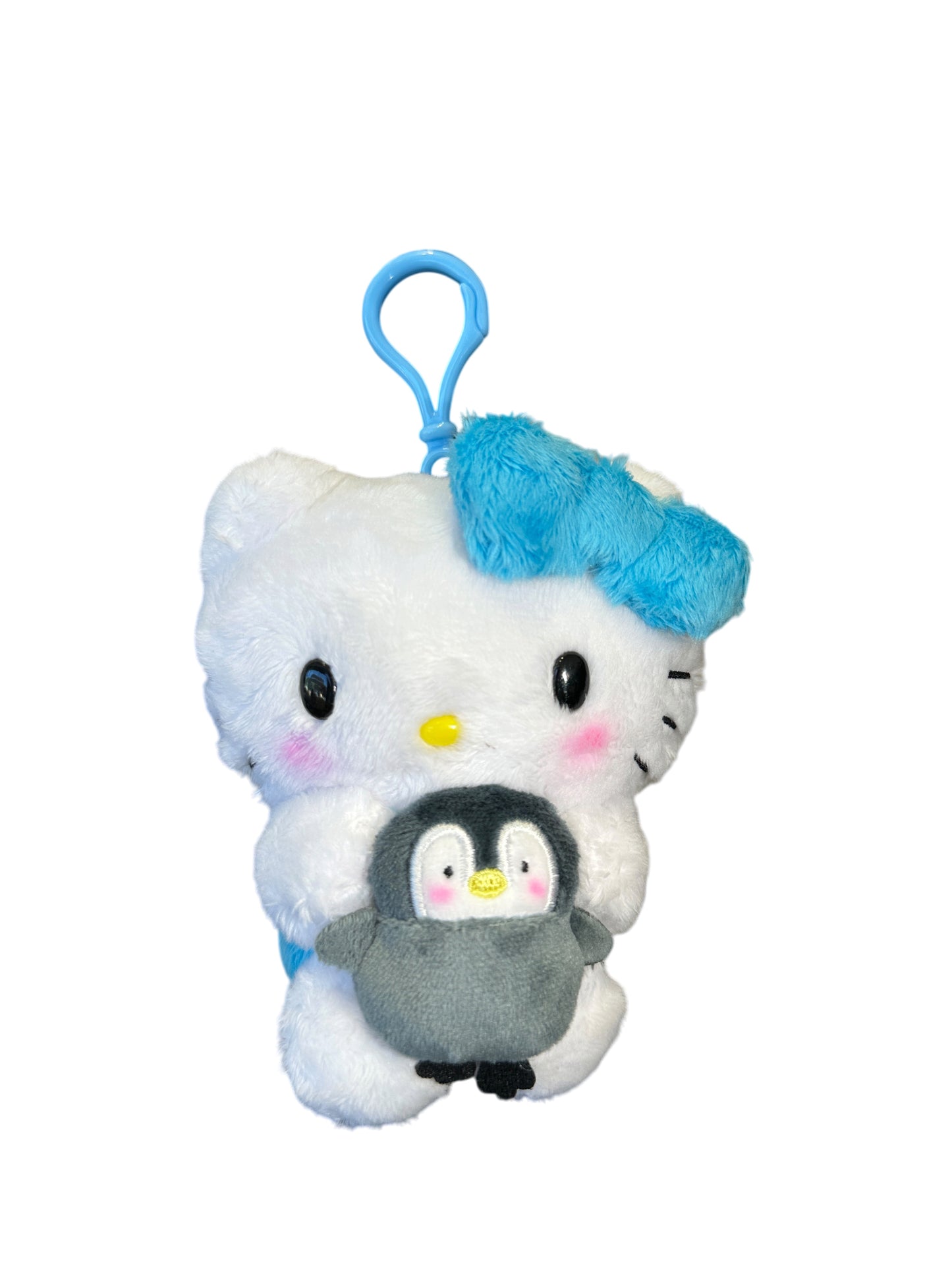 SANRIO HELLO KITTY MASCOT CLIP ON BABY PENGUIN HUG