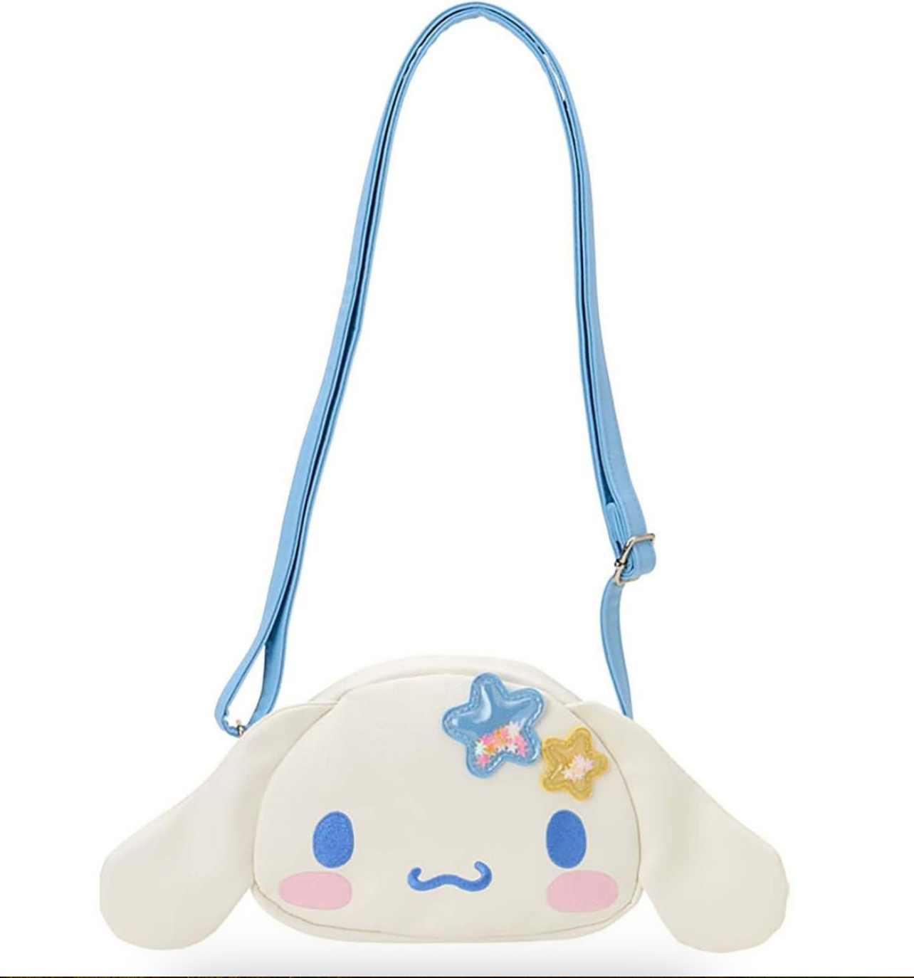 SANRIO ORIGINAL CINNAMOROLL KIDS SHOULDER CROSSBODY BAG FACE STAR