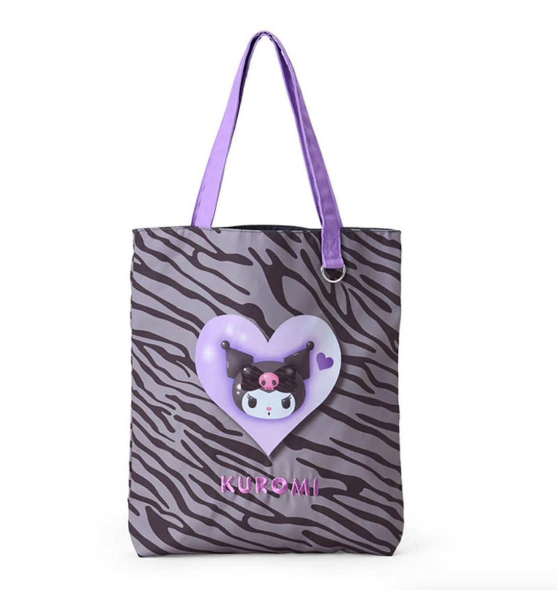 SANRIO ORIGINAL KUROMI TOTE BAG MONTONE ANIMAL