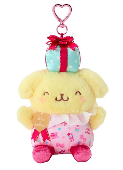 SANRIO ORIGINAL POMPOMPURIN WRAPPING PAPER MASCOT HOLDER